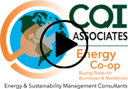 the company logo for energy co - op