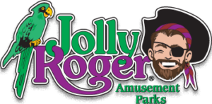 the logo for the amusement parks